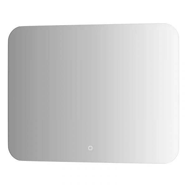 Зеркало Defesto Opti 80x60 25W с LED-подсветкой, сенсорный выключатель, нейтральный свет
