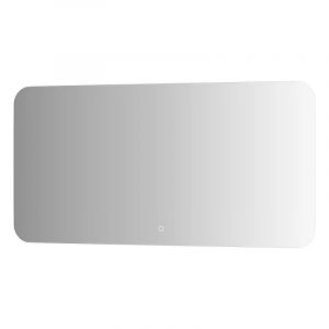 Зеркало Defesto Opti 120x60 34W с LED-подсветкой, сенсорный выключатель, нейтральный свет