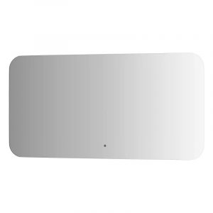 Зеркало Defesto Opti 100x50 28W с LED-подсветкой, ИК выключатель, теплый свет