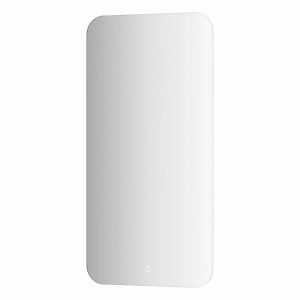 Зеркало Defesto Opti 50x100 28W с LED-подсветкой, сенсорный выключатель, теплый свет