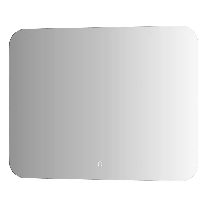 Зеркало Defesto Opti 80x60 25W с LED-подсветкой, сенсорный выключатель, теплый свет