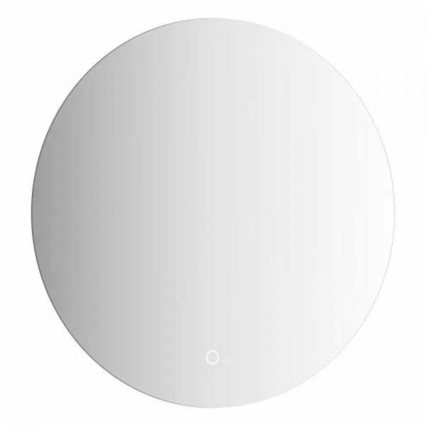 Зеркало Defesto Opti 12W с LED-подсветкой, сенсорный выключатель, нейтральный свет D50 см