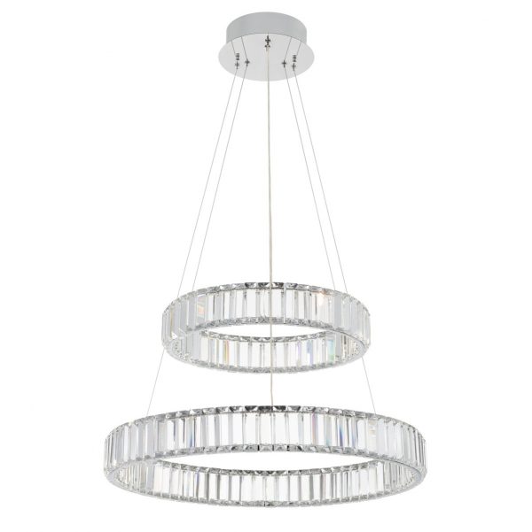 Люстра Citilux Чезаре CL338261 хром