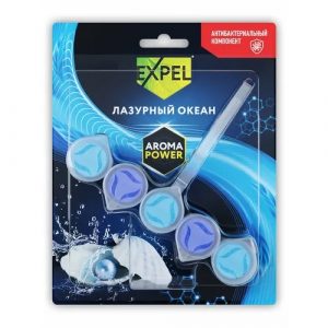 Блок для унитаза Expel  Лазурный океан 50 гр