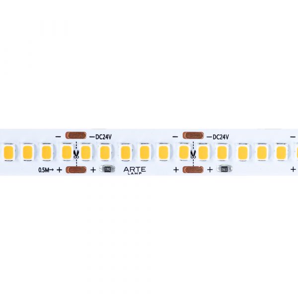 Светодиодная лента 24V 14,4W/m 3000К 5м Arte Lamp TAPE A2424010-01-3K
