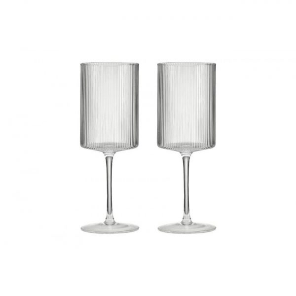 Набор бокалов Pozzi Milano 1876 Modern classic для белого вина прозрачный 0,31 л 2 предмета