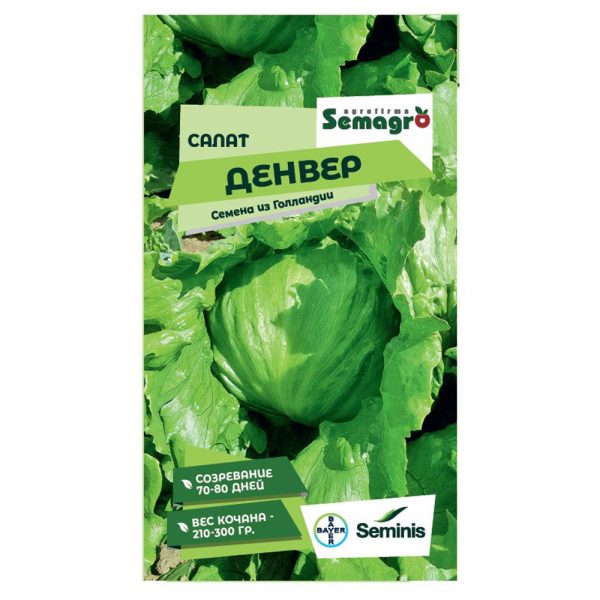 Семена Seminis салат денвер