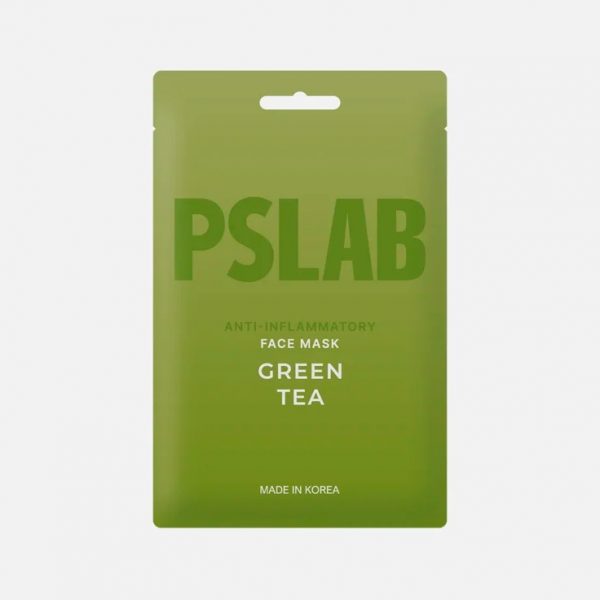 Маска для лица PSLAB Green tea противовоспалительная 23 мл