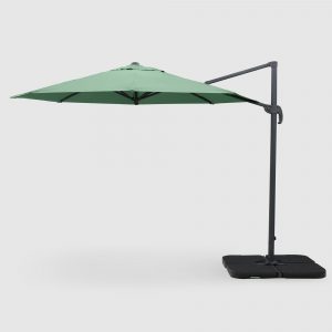 Зонт Greenpatio Д3M с базой, кронштейном и утяжелителем 300х300 см