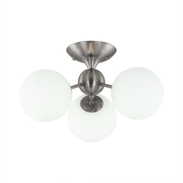 Люстра Citilux Томми CL102134 матовый хром с белым