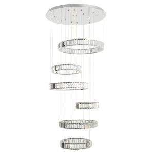 Люстра Citilux Чезаре CL338661 хром
