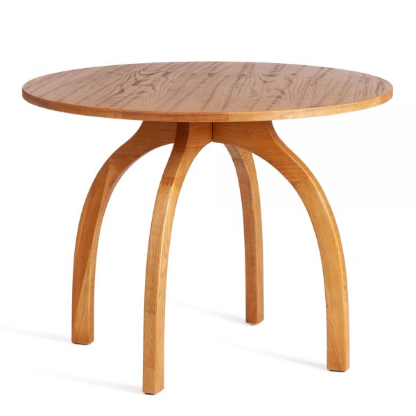Стол ТС Thonet из вяза и МДФ в цвете груша 100х75 см