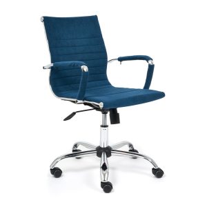 Кресло ТС Urban low 32 флок синее