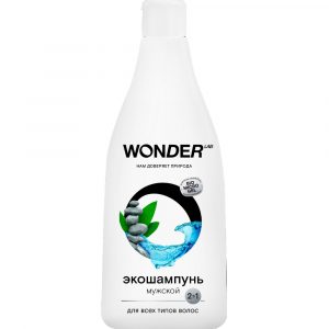 Шампунь Wonderlab мужской 2 в 1 для всех типов волос 0,55 л