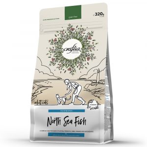 Сухой корм полнорационный для кошек Craftia Harmona из рыбы северного моря 320 г