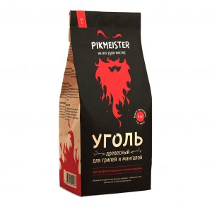 Уголь Pikmeister пакет 3 кг