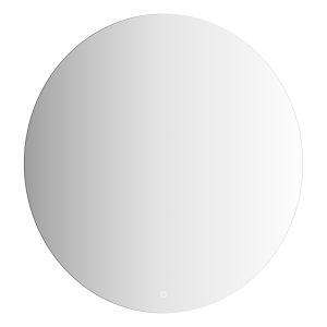 Зеркало Defesto led-подсветка 28w теплый свет d 90 см