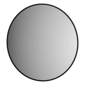 Зеркало Evoform с черной окантовкой d 70 см