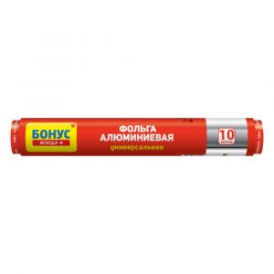 Фольга Бонус алюминиевая 10 м
