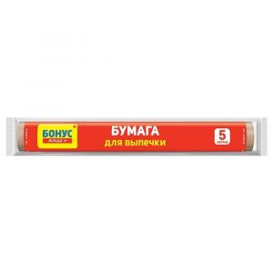Бумага Бонус для выпечки 5 м