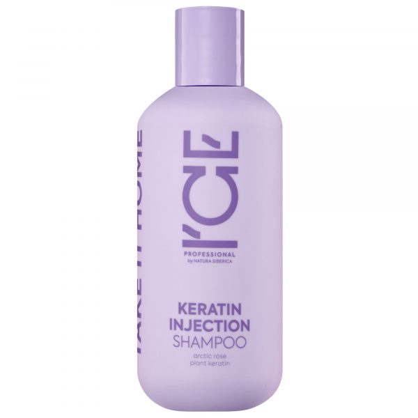 Шампунь Natura Siberica кератиновый для поврежденных волос Keratin Injection ICE Professional 250 мл