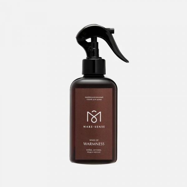 Спрей парфюмированный для дома Make sense Sense of warmness амбра и кедр 300 мл