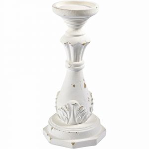Подсвечник Glasar античный 14х14х32 см