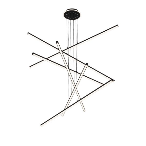 Люстра Citilux Trent CL203761 чёрная