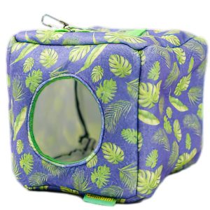 Домик-гамак подвесной из фетра Bambini Pets Куб для грызунов и хорьков 16х16х16 см