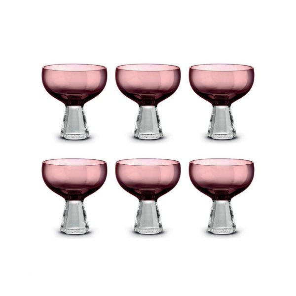 Набор креманок Pozzi Milano 1876 Fun Classy лиловый 6 шт