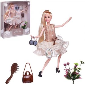 Кукла ABtoys в платье без рукавов (PT-01614)