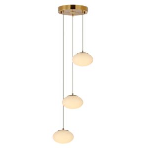 Люстра Citilux Atman Smart CL226A033 LED RGB бронзовая