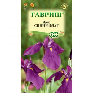 Семена Гавриш Ирис/Касатик/ Синий флаг (сибирский) 3 шт. Н23