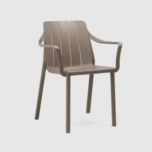 Кресло Nardi Tiberina tortora 59x55,5x81 см