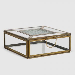 Коробка декоративная P.M. Overseas 13x13x4,5cм