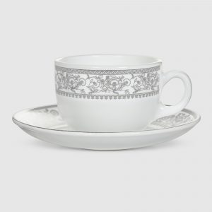 Набор чайных пар La Opala Persian silver 6 персон 12 предметов