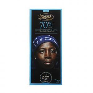 Шоколад темный 70% Zaini Women of cocoa, 75 г