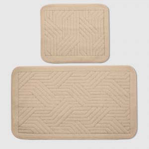 Набор ковриков для ванны Retro textil Braid капучино 2 шт