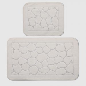 Набор ковриков для ванны Retro textil Stone кремовый 2 шт