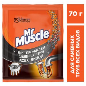 Средство Mr. Muscle для прочистки сливных труб 70 г