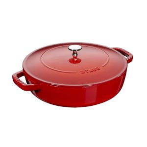 Сотейник Staub 28 см вишневый (12612806)