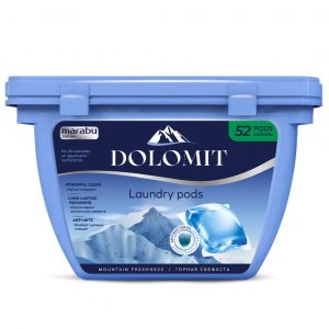 Капсулы для стирки Marabu Dolomit горная свежесть 52 шт
