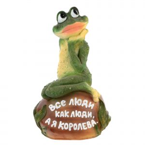 Фигура садовая Лягушка-королева н-51 Тпк полиформ