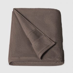 Полотенце махровое Erteks Cirrus 100x150см коричневое